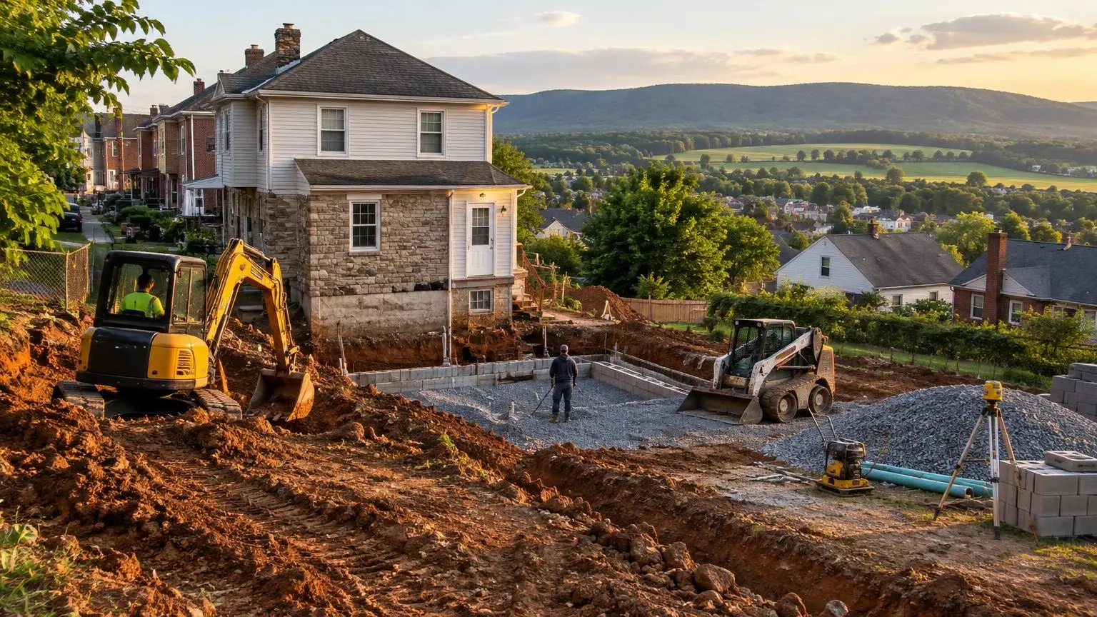Excavation Contractors in Allentown, PA